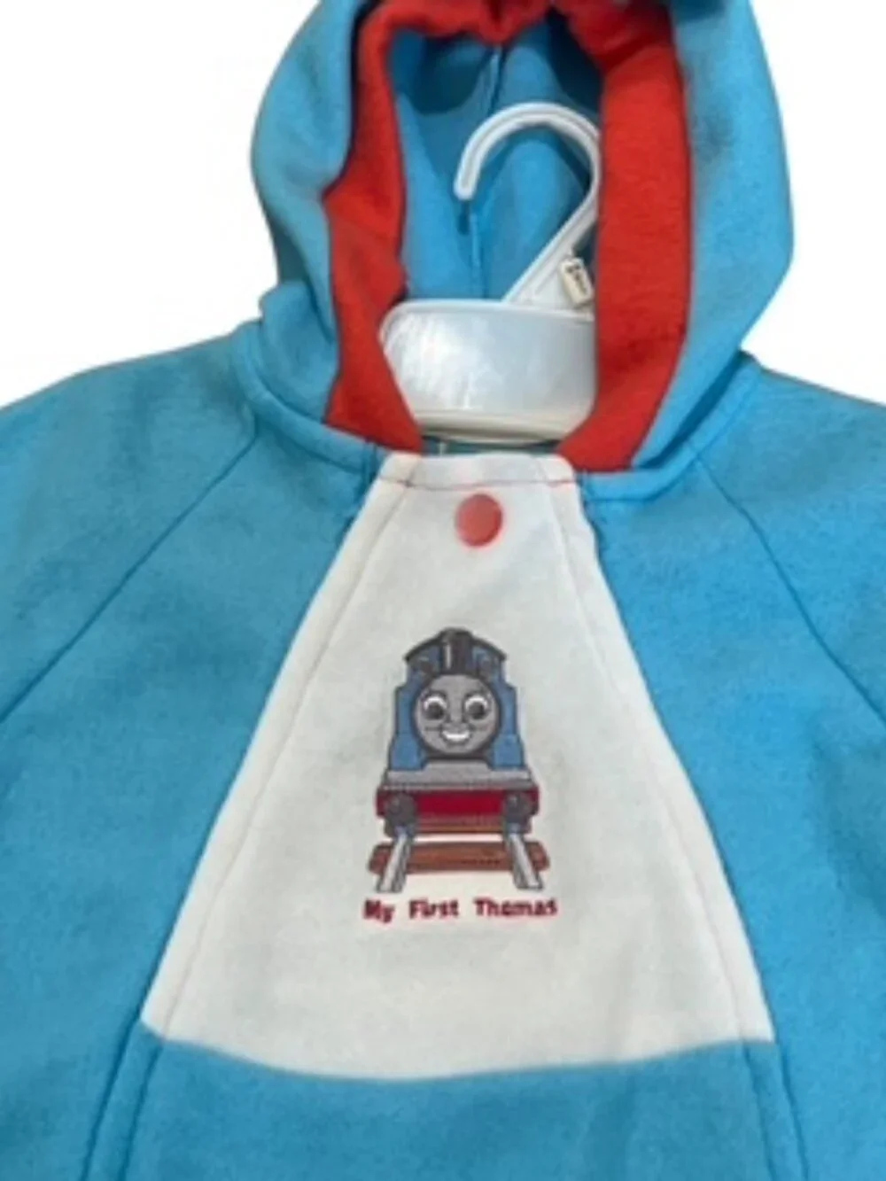 NEW Thomas the Tank Engine Baby Boy 6 to 9 months Blue Fleece Snowsuit